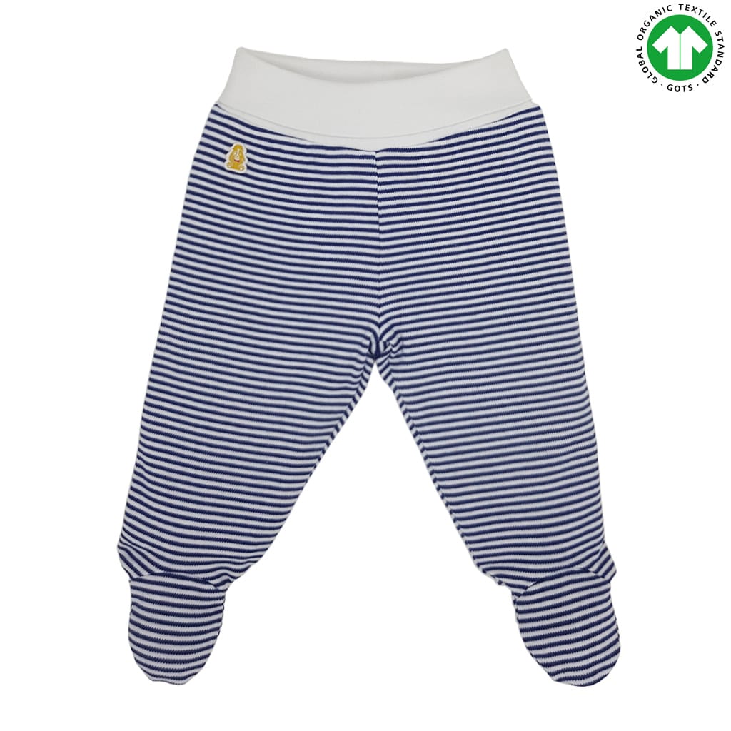 Download Organic Certified Cute Baby Trousers with Feet | Teddley ...